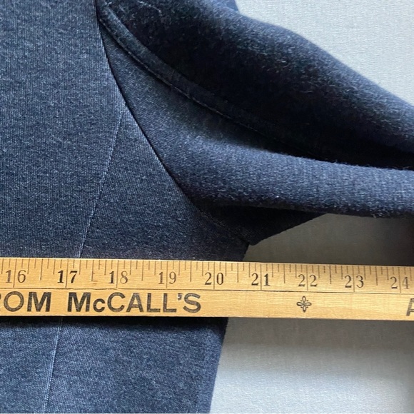 B New York open soft cotton blazer Sz M - Picture 7 of 8